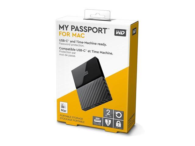 save photos to wd passport for mac